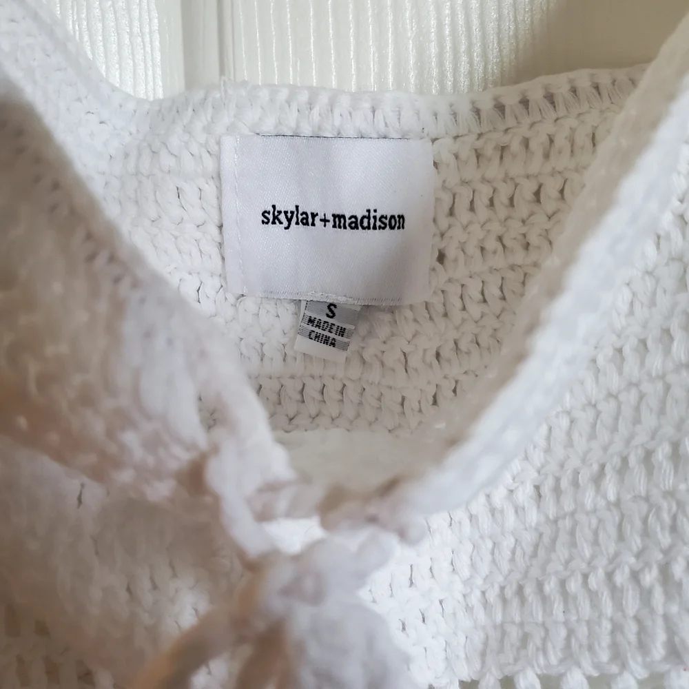 White Crochet top - Picture 4 of 5